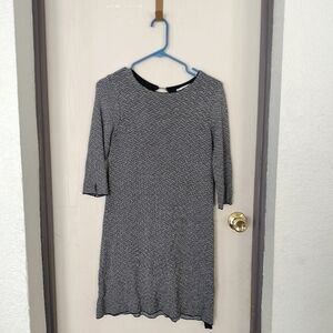 Zara Knit Women's Small Sweater Dress, 3/4 Sleeve